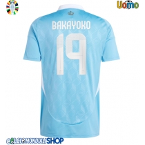 Maglie da calcio Belgio Johan Bakayoko #19 Seconda Maglia Europei 2024 Manica Corta